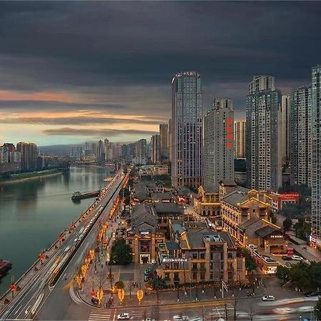 漫途高空酒店洪崖洞夜景店Boutique of Meditation 重庆 外观 照片