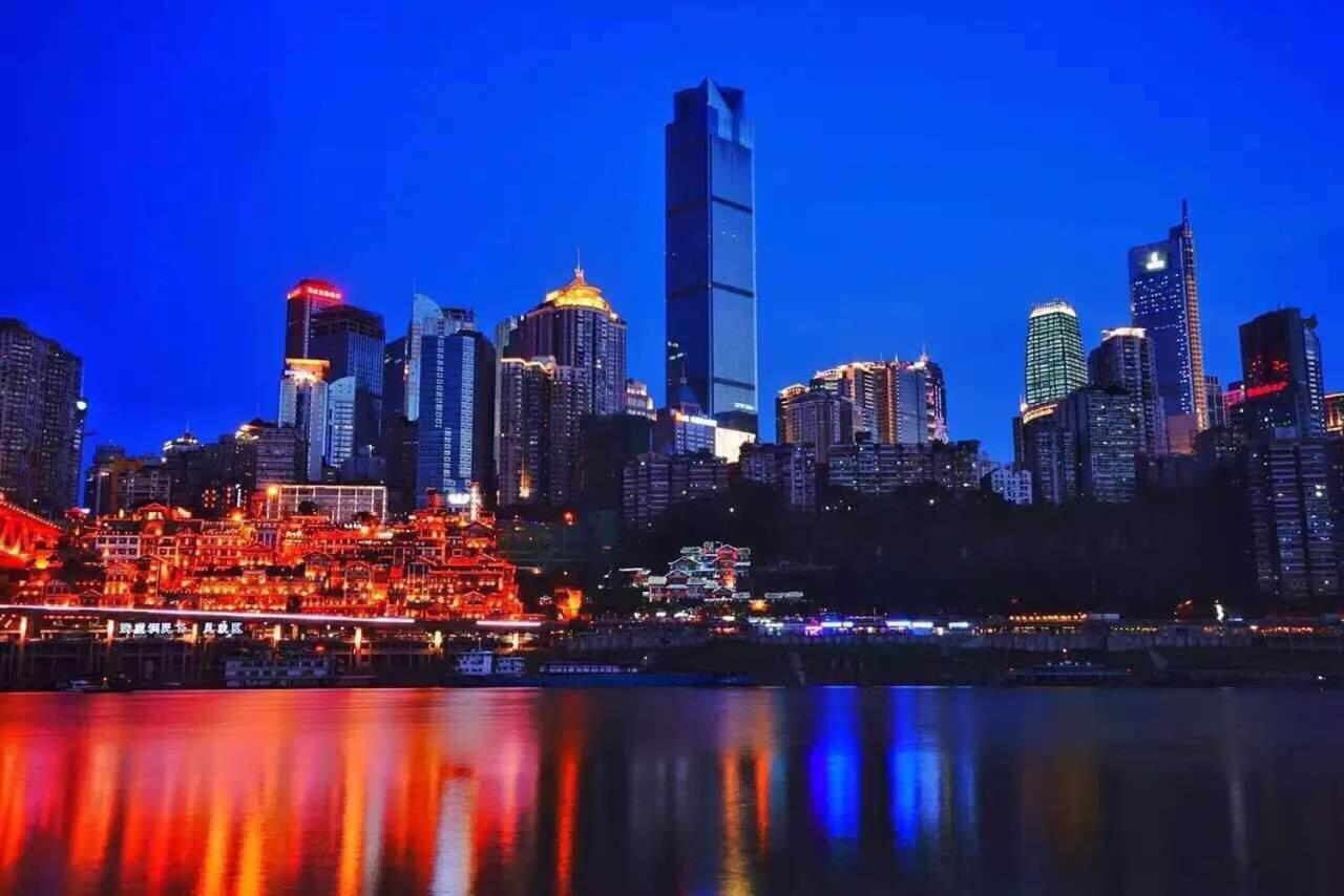 漫途高空酒店洪崖洞夜景店Boutique of Meditation 重庆 外观 照片
