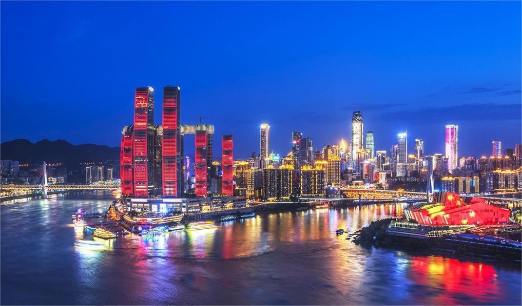 漫途高空酒店洪崖洞夜景店Boutique of Meditation 重庆 外观 照片