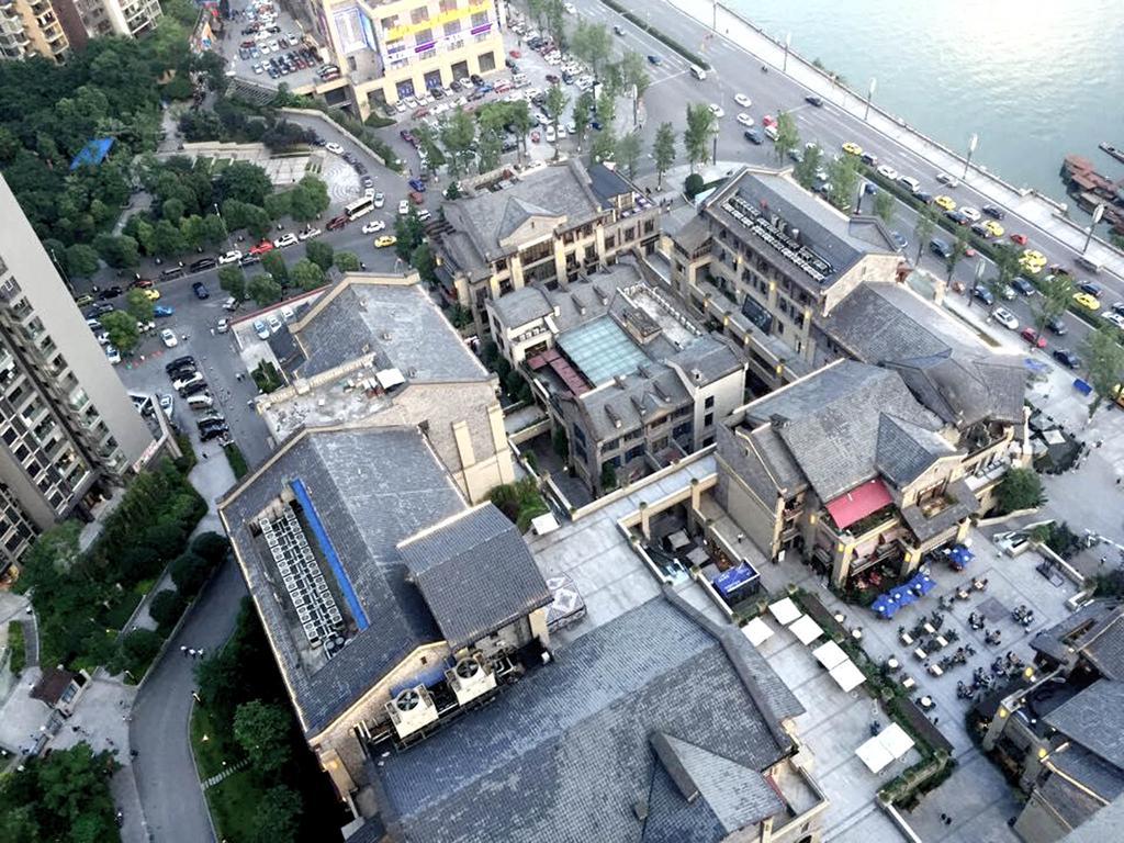 漫途高空酒店洪崖洞夜景店Boutique of Meditation 重庆 外观 照片